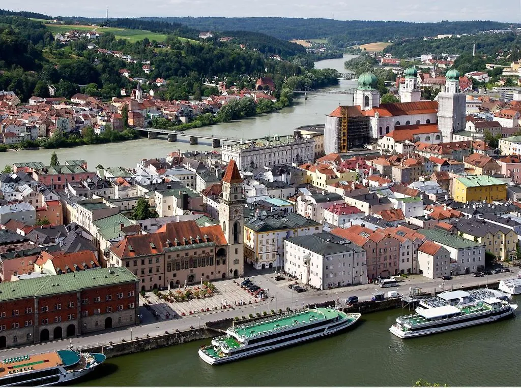 Hotel Wilder Mann Pasov Německo